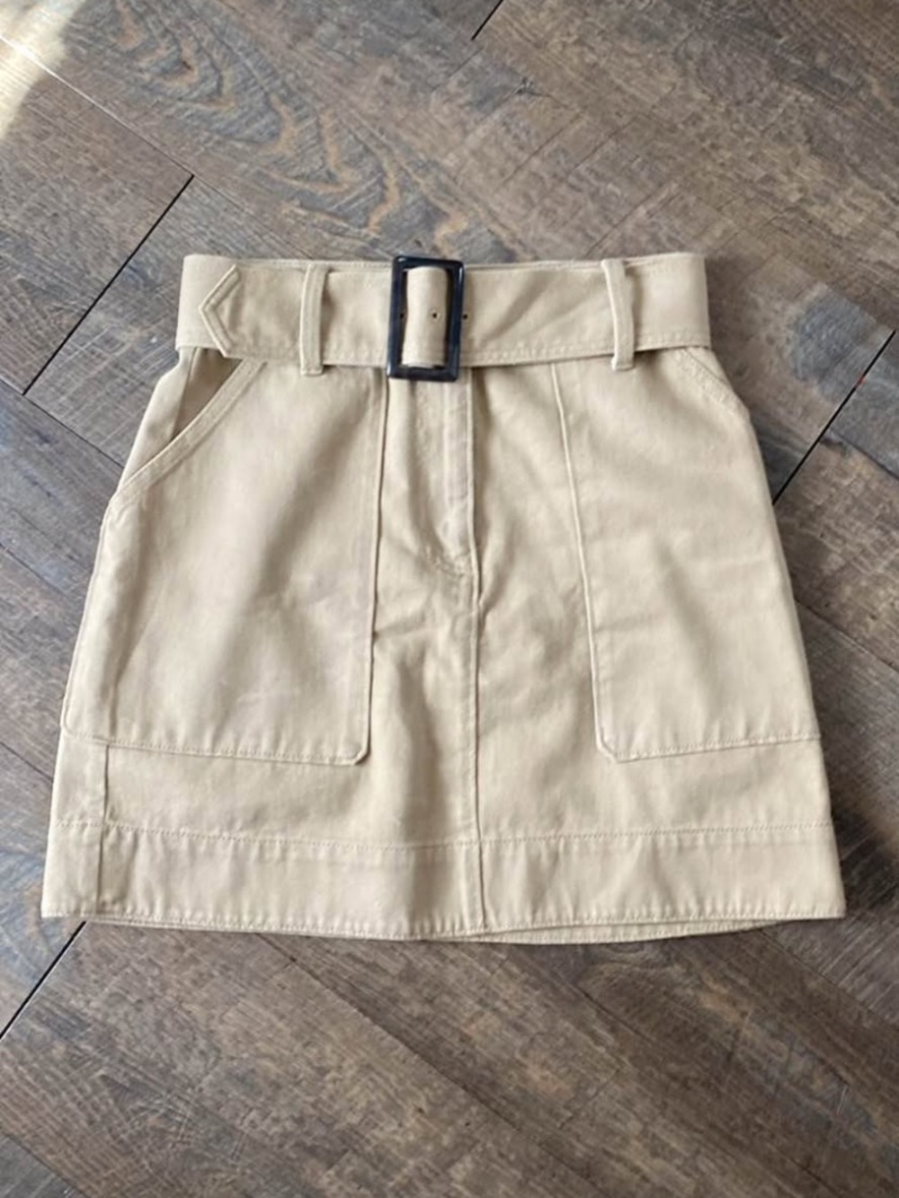 Banana Republic Tan Mini Skirt